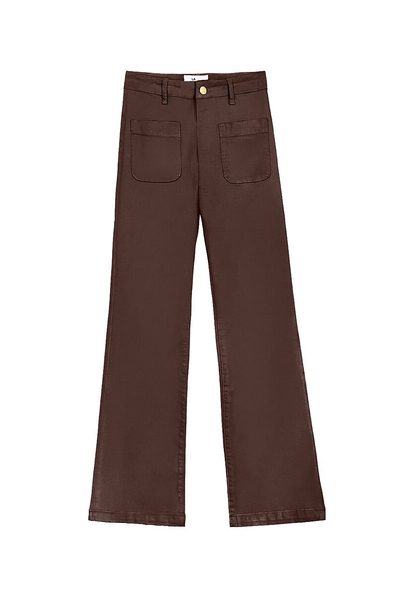 Pantalon bootcut imprimé léopard SONNY, LA PETITE ETOILE