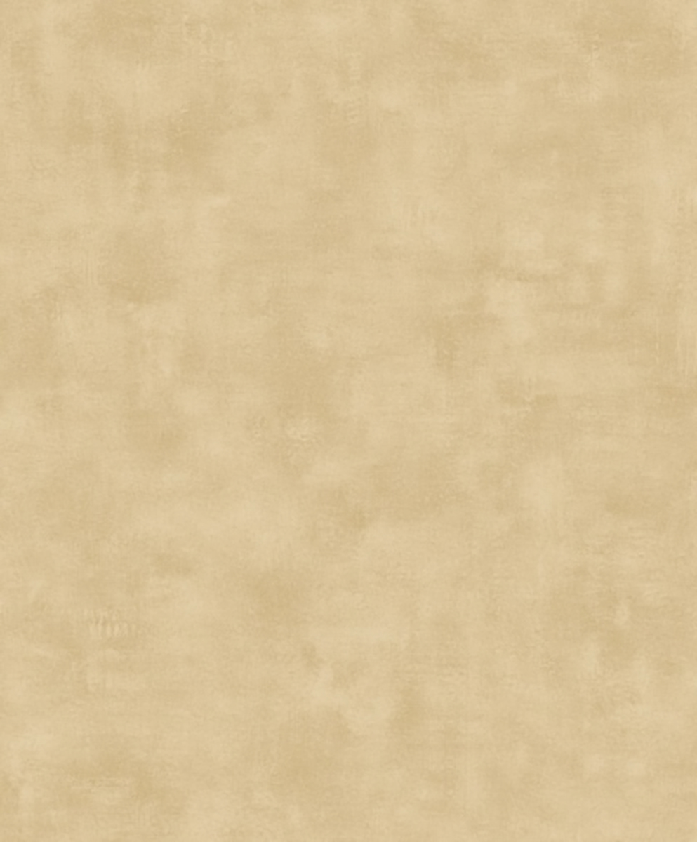 Papier peint uni effet toile lin jaune doré, HEXOA