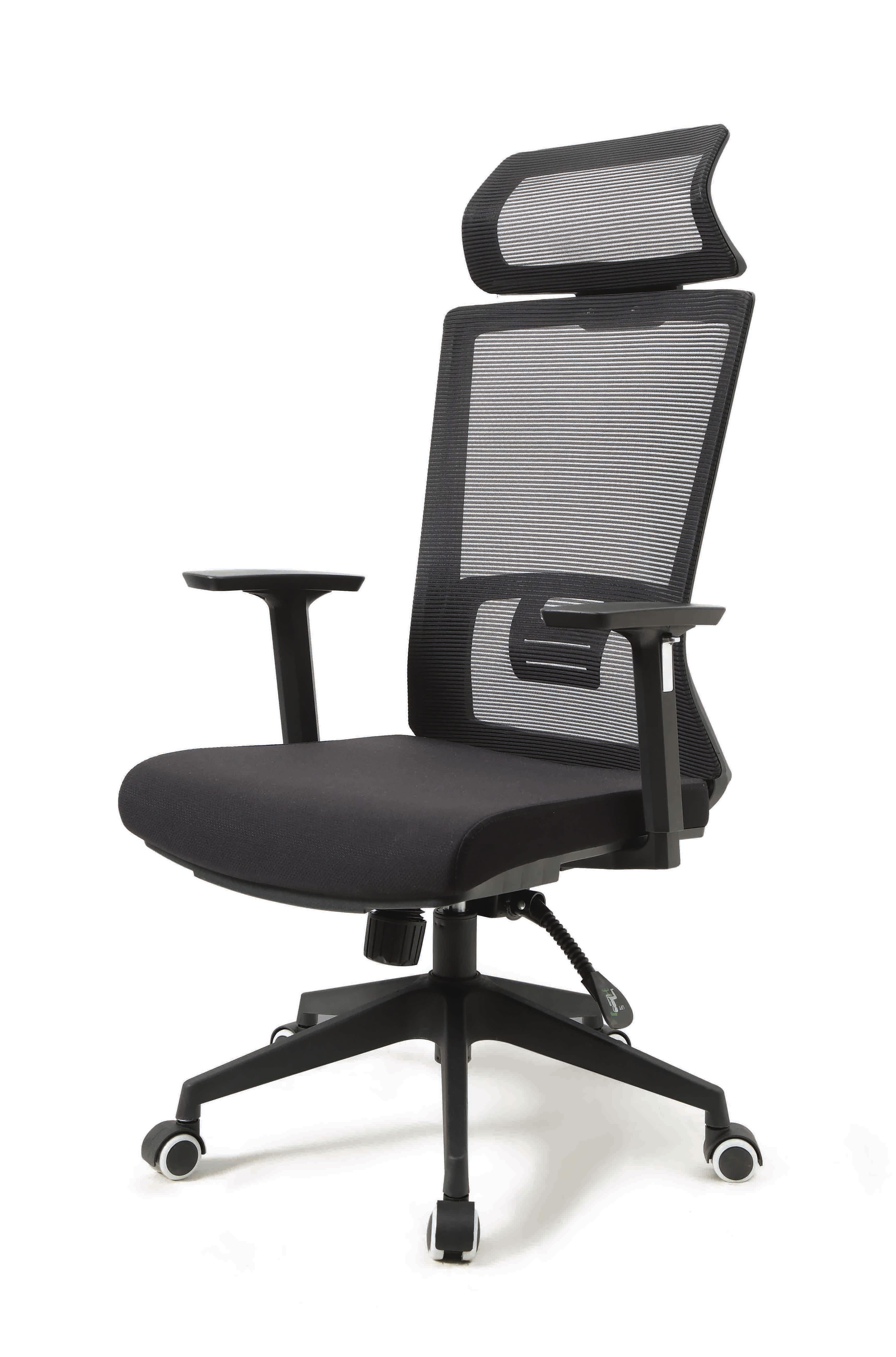 Fauteuil de bureau à roulettes en tissu, WYATT, HISPANOHOGAR