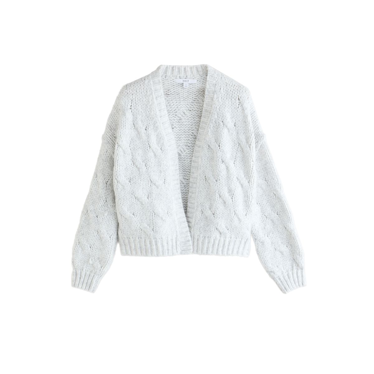Cardigan en maille torsadée à manches longues, NEXT