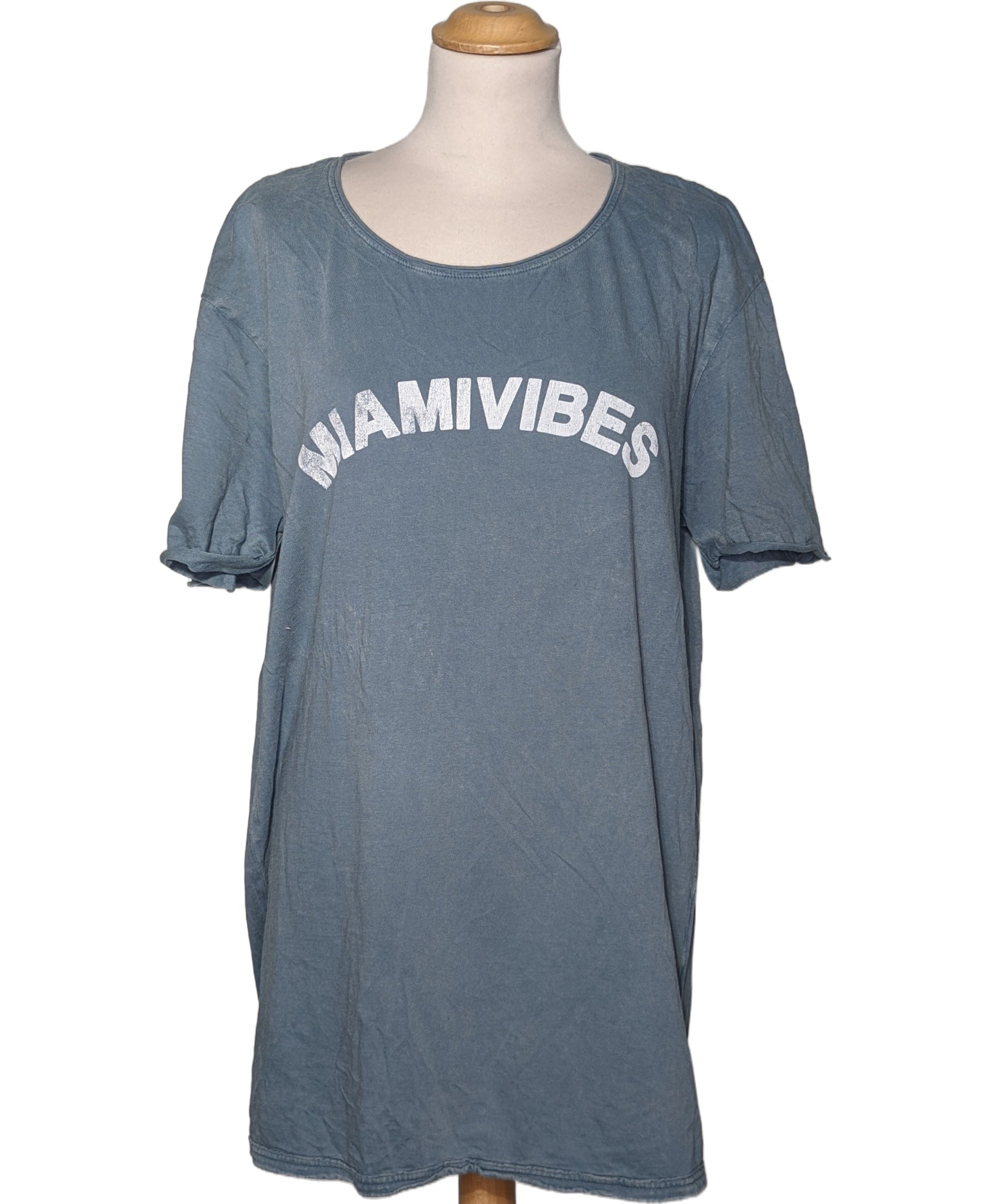 Top Femme Manches Courtes ISLE @ EWM - Couleur Rose, Blanc Et Bleu Lilas - Taille 12 - Neuf