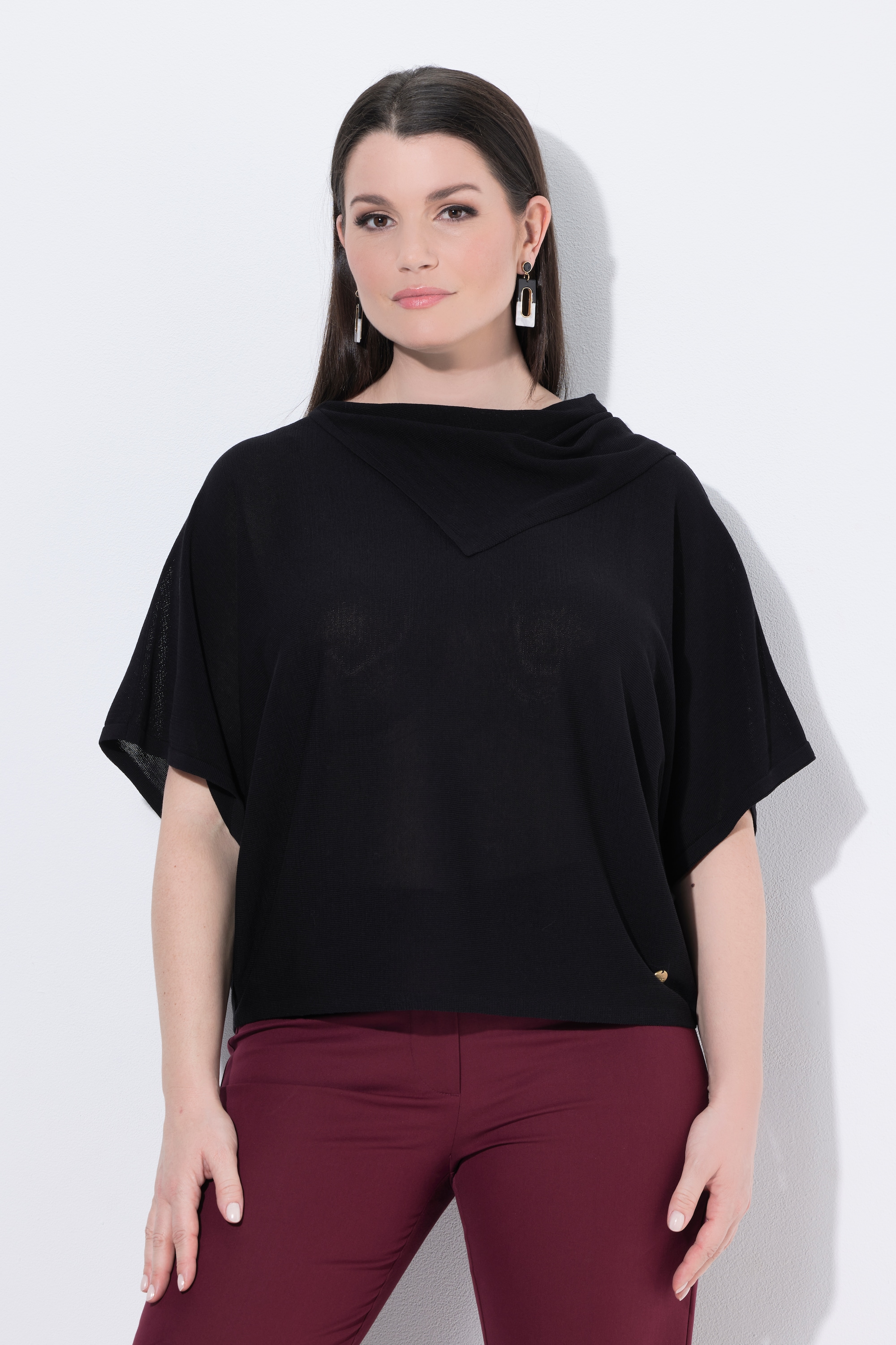 Pull, maille transversale, oversize, ULLA POPKEN