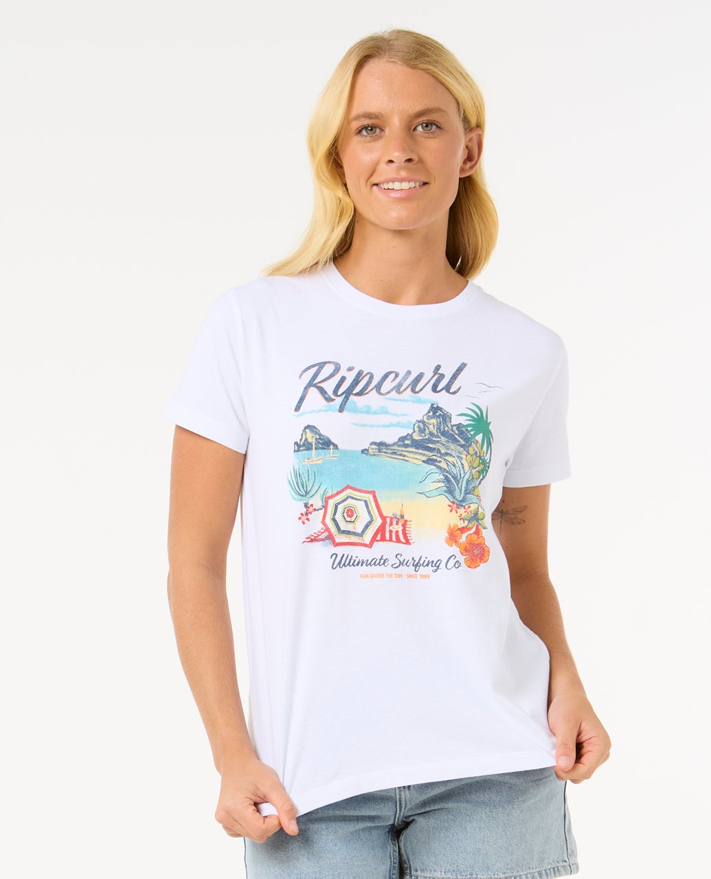 T-shirt CRYSTAL  TEE, RIP CURL