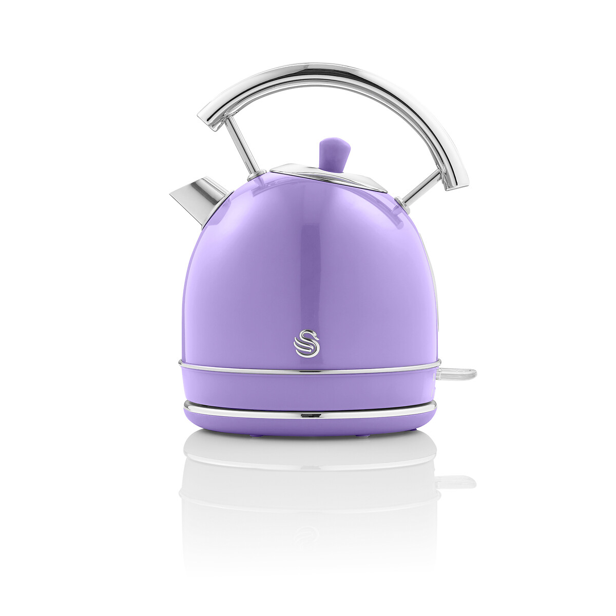 4 Slice Toaster, Retro Kitchen Kettle and Toaster Set Swan 1.8L Dome Kettle Green 