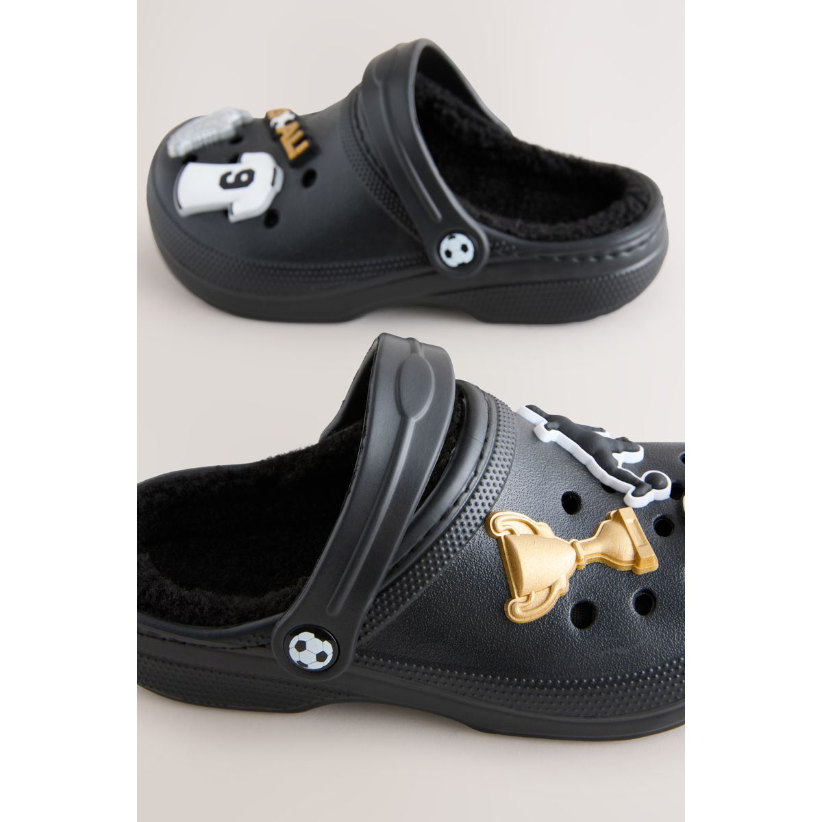 Chaussons Sabots Fourrés Pour Garçon - Marque NEXT, Style Décontracté Et Chaud - 8