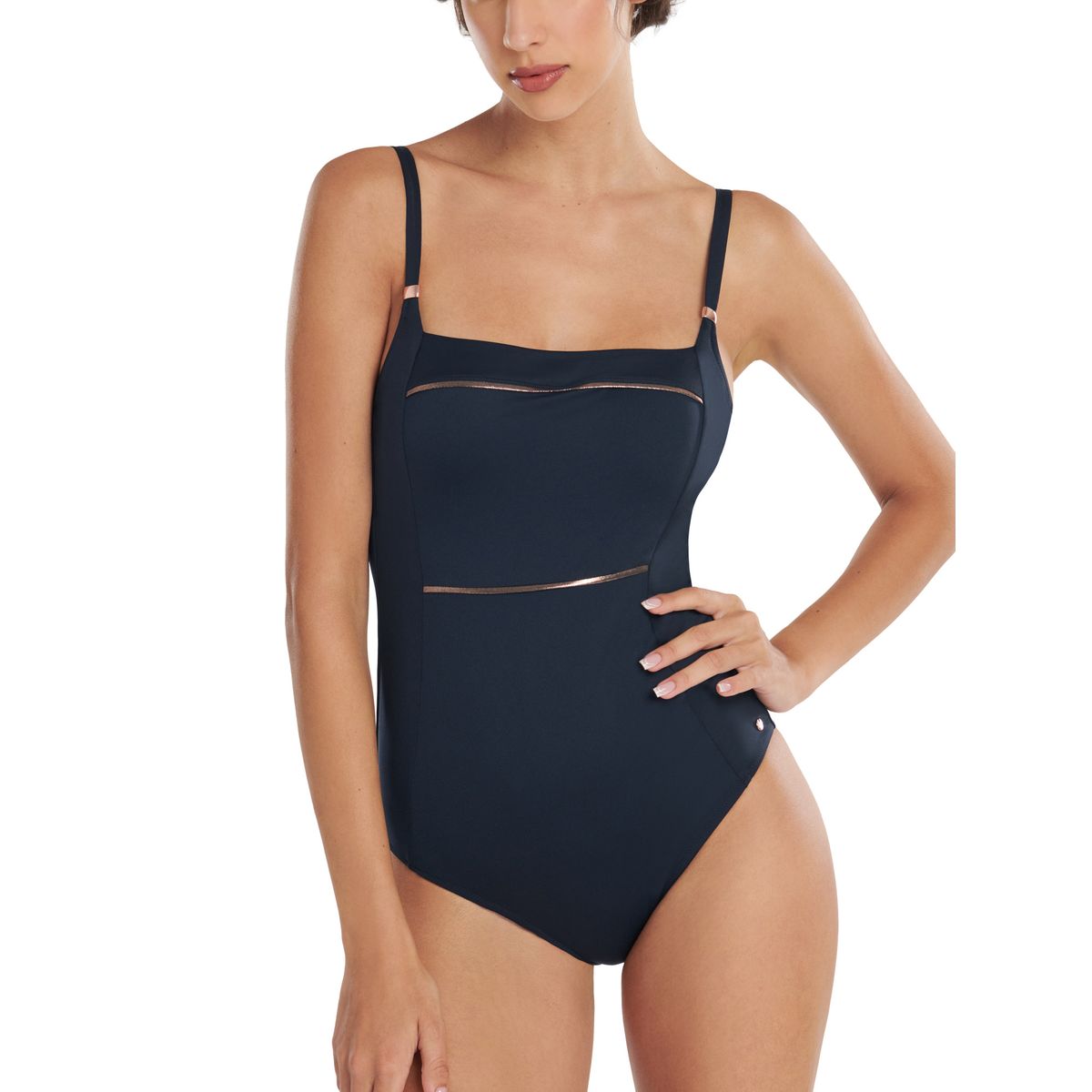 Maillot De Bain Une Pi Ce Shapewear Armatur Multipositions Umbria Noir