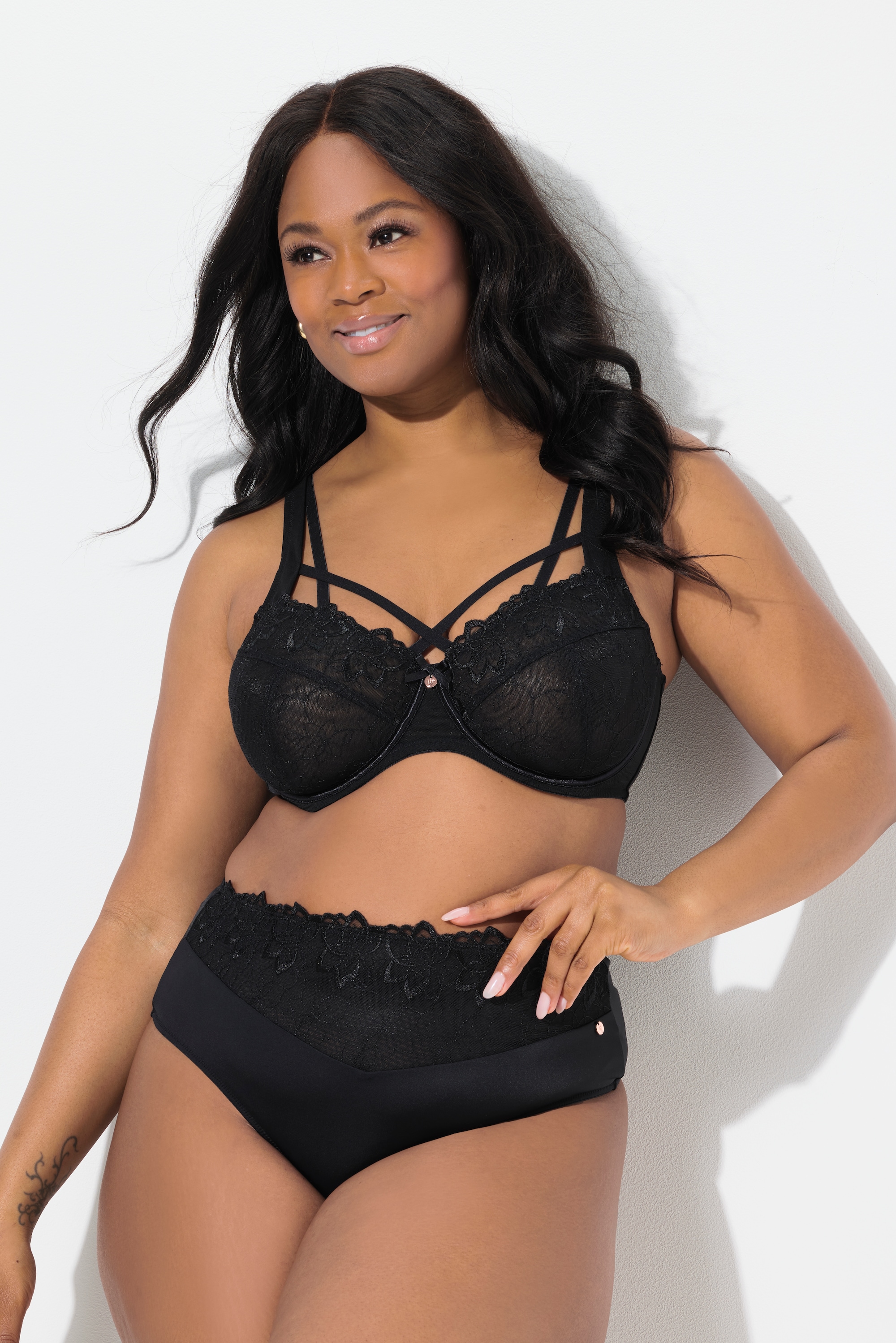 Tanga TruYou, dentelle et microfibre, ULLA POPKEN