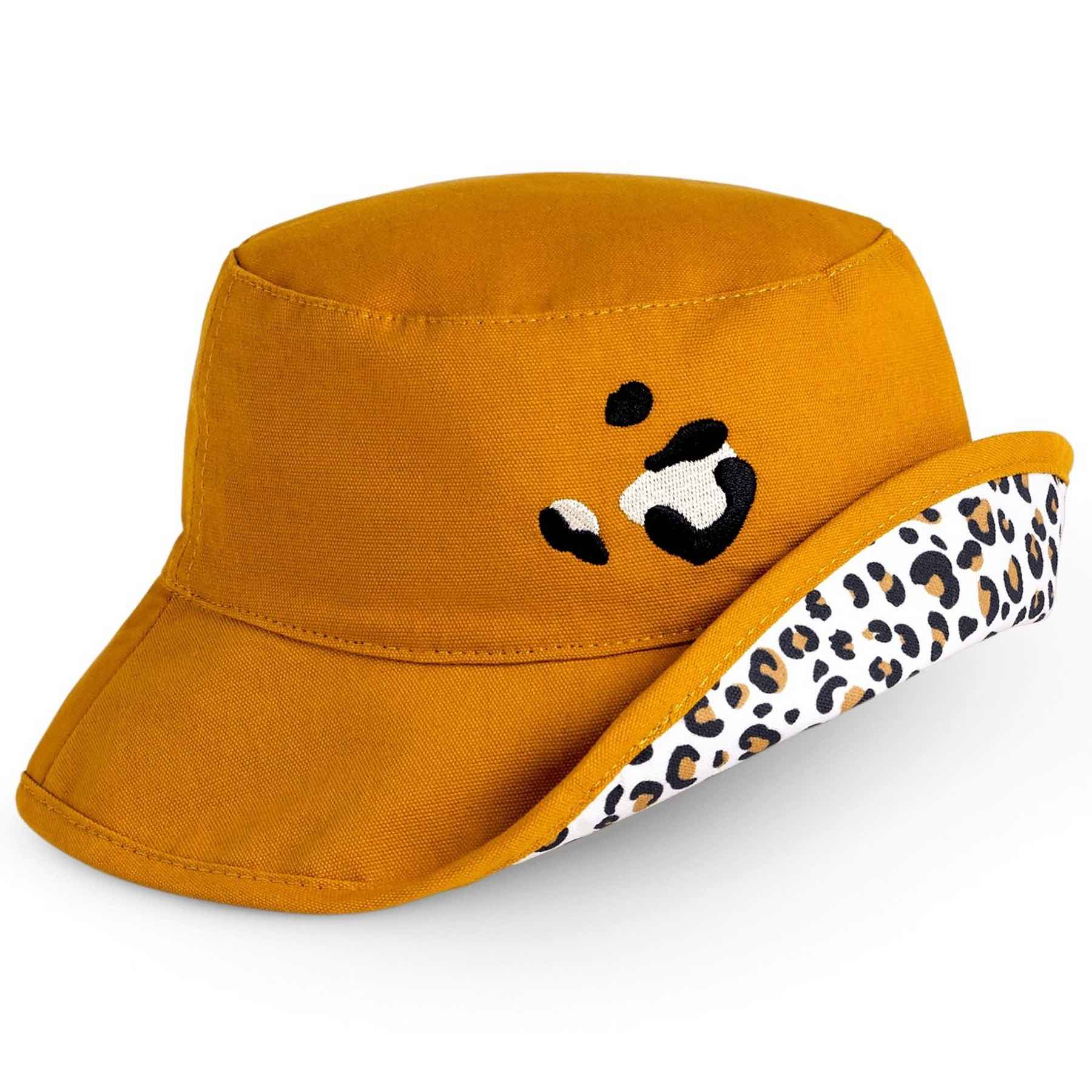 Bob réversible enfant UPF50+ coton protection soleil, KIETLA