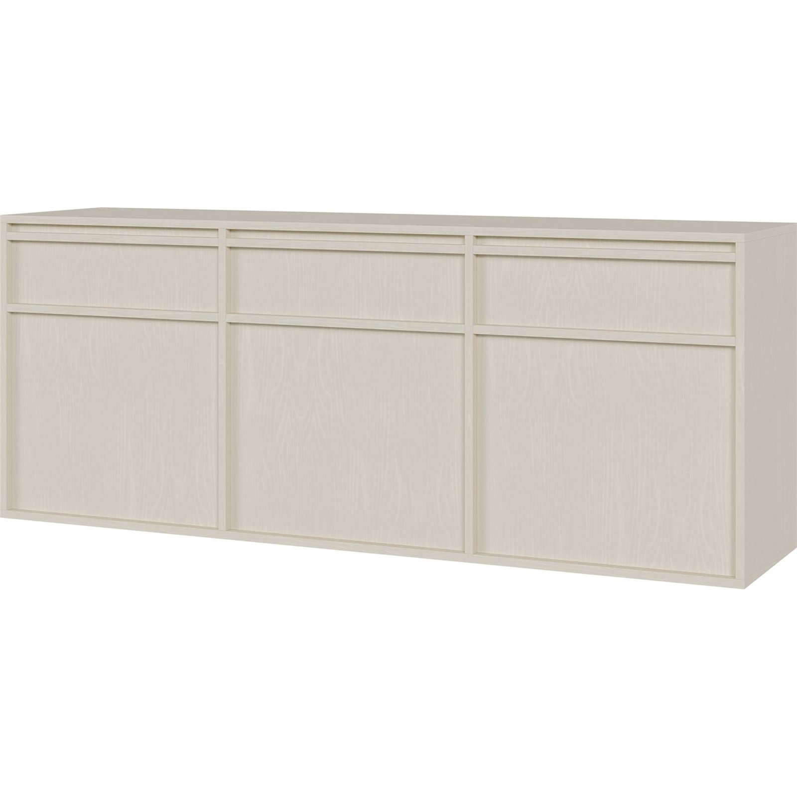 Buffet suspendu 3 portes et tiroirs collection EVO, RECOLLECTION