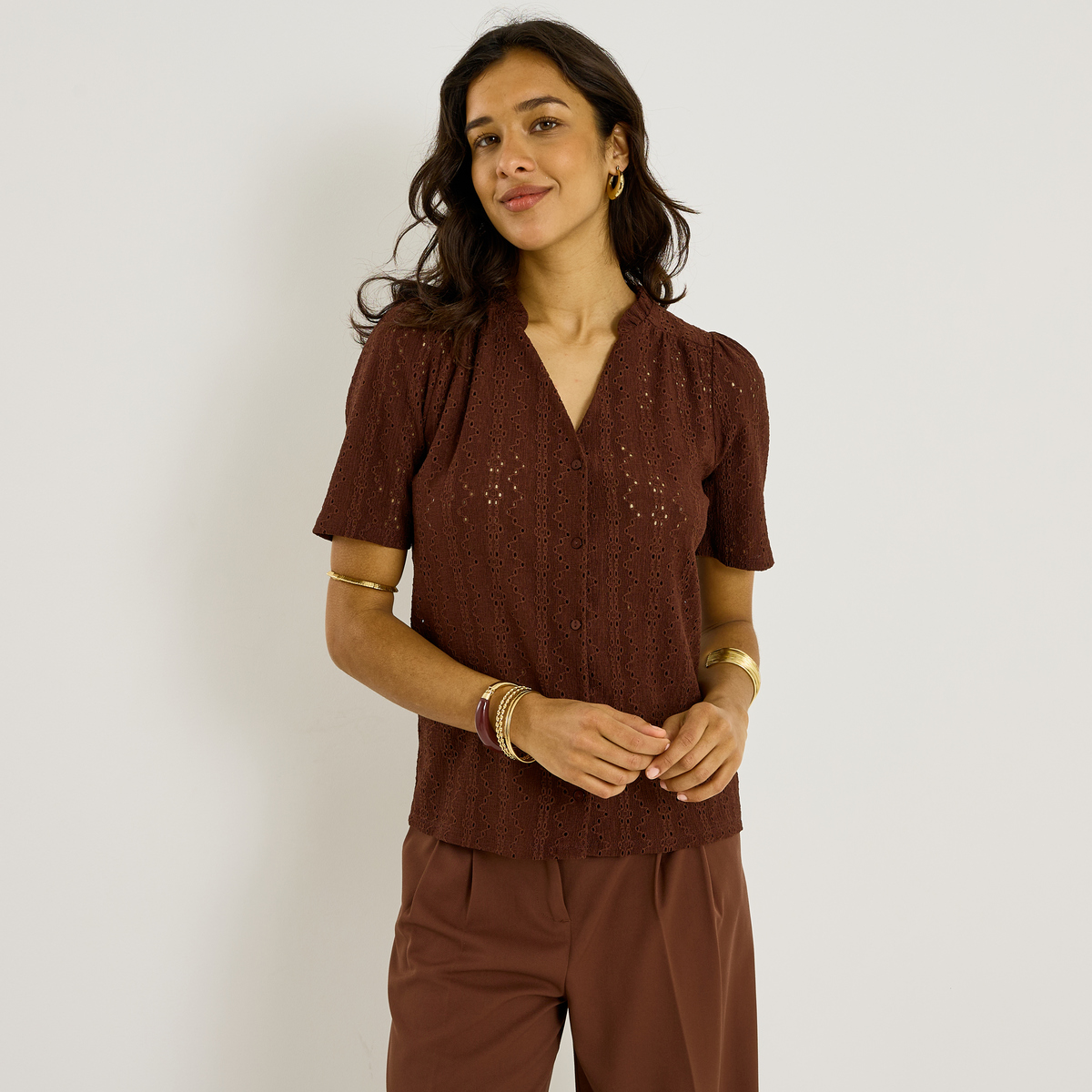 Chemise col victorien, GRAIN DE MALICE