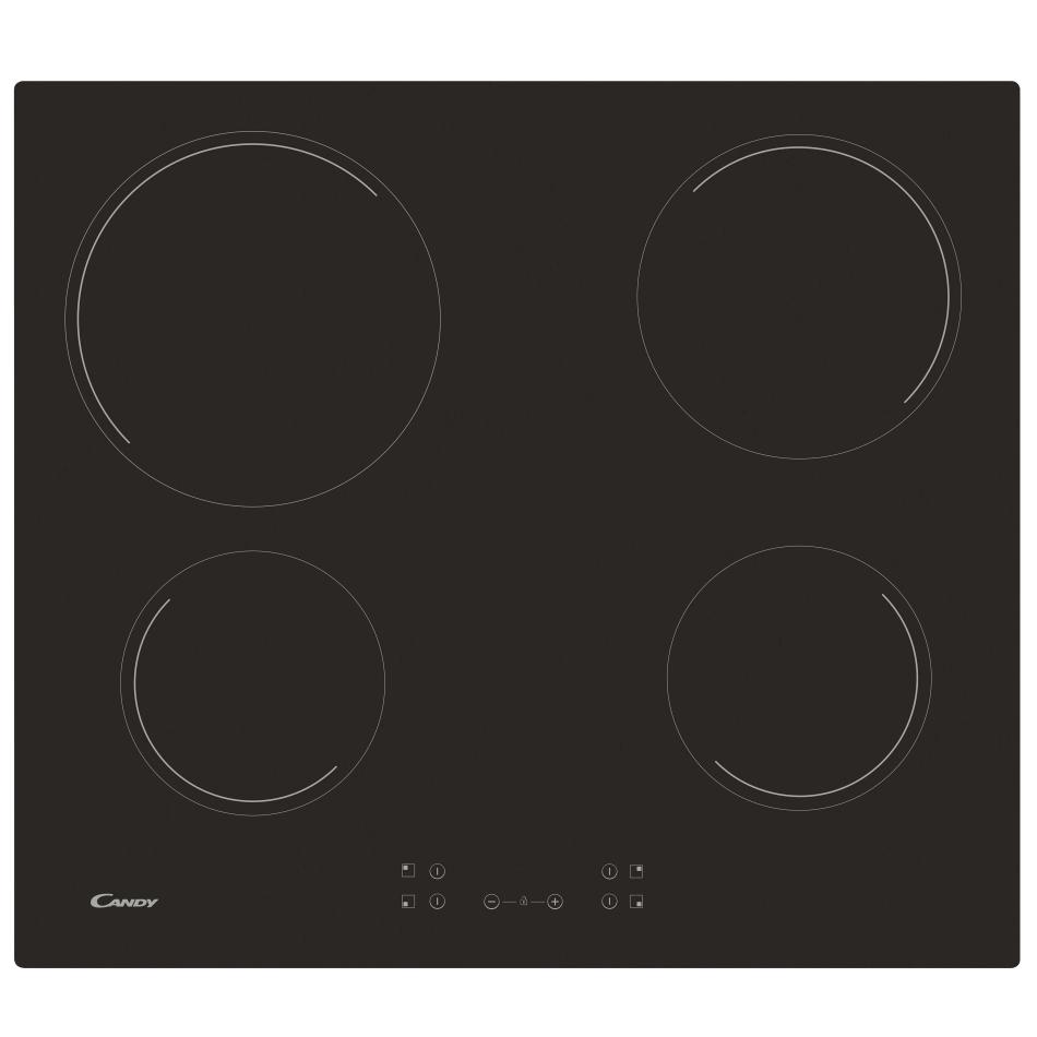 Plaques vitroceramique CH64CCB/4U2, CANDY