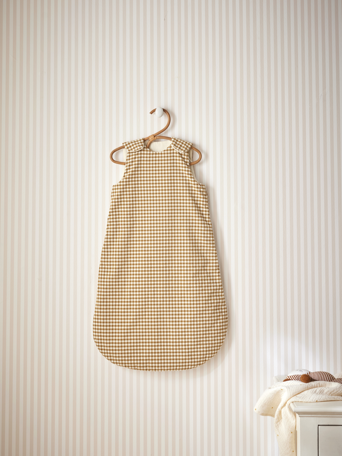 Gigoteuse vichy en percale de coton TOG 2, CYRILLUS