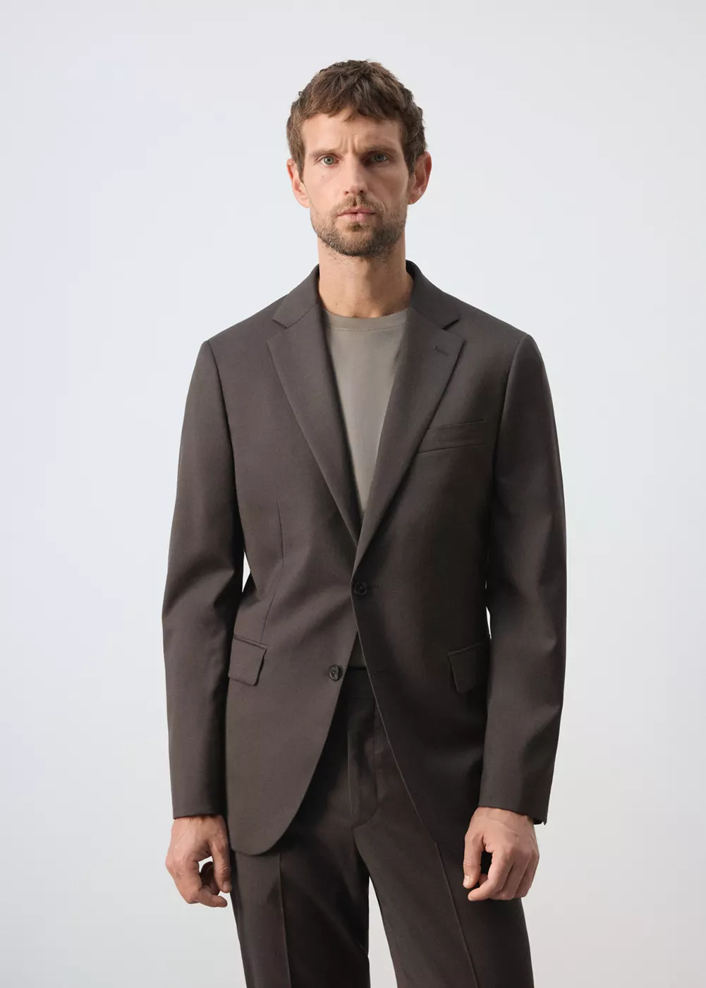 Veste costume Turin 100 % laine vierge, MANGO MAN