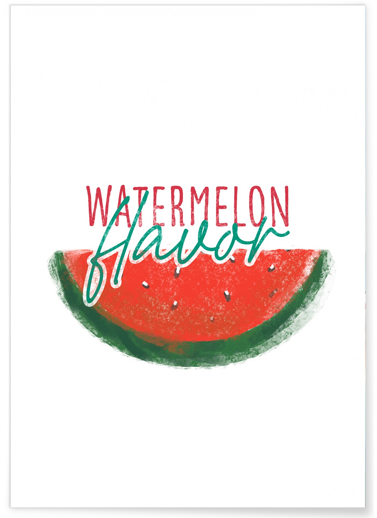 Affiche Watermelon Flavor, L'AFFICHERIE