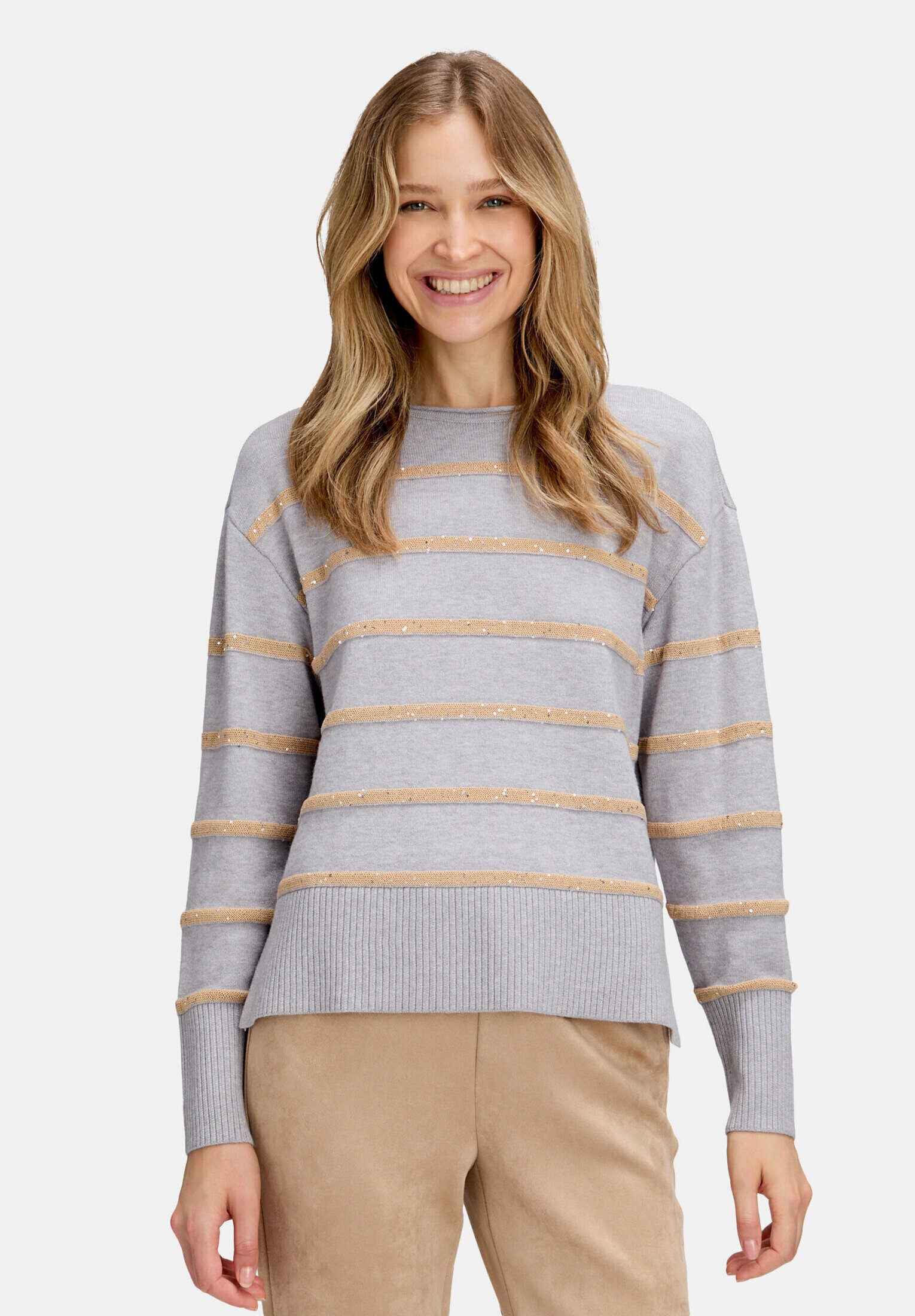 Pull-over en maille à paillettes, BETTY BARCLAY