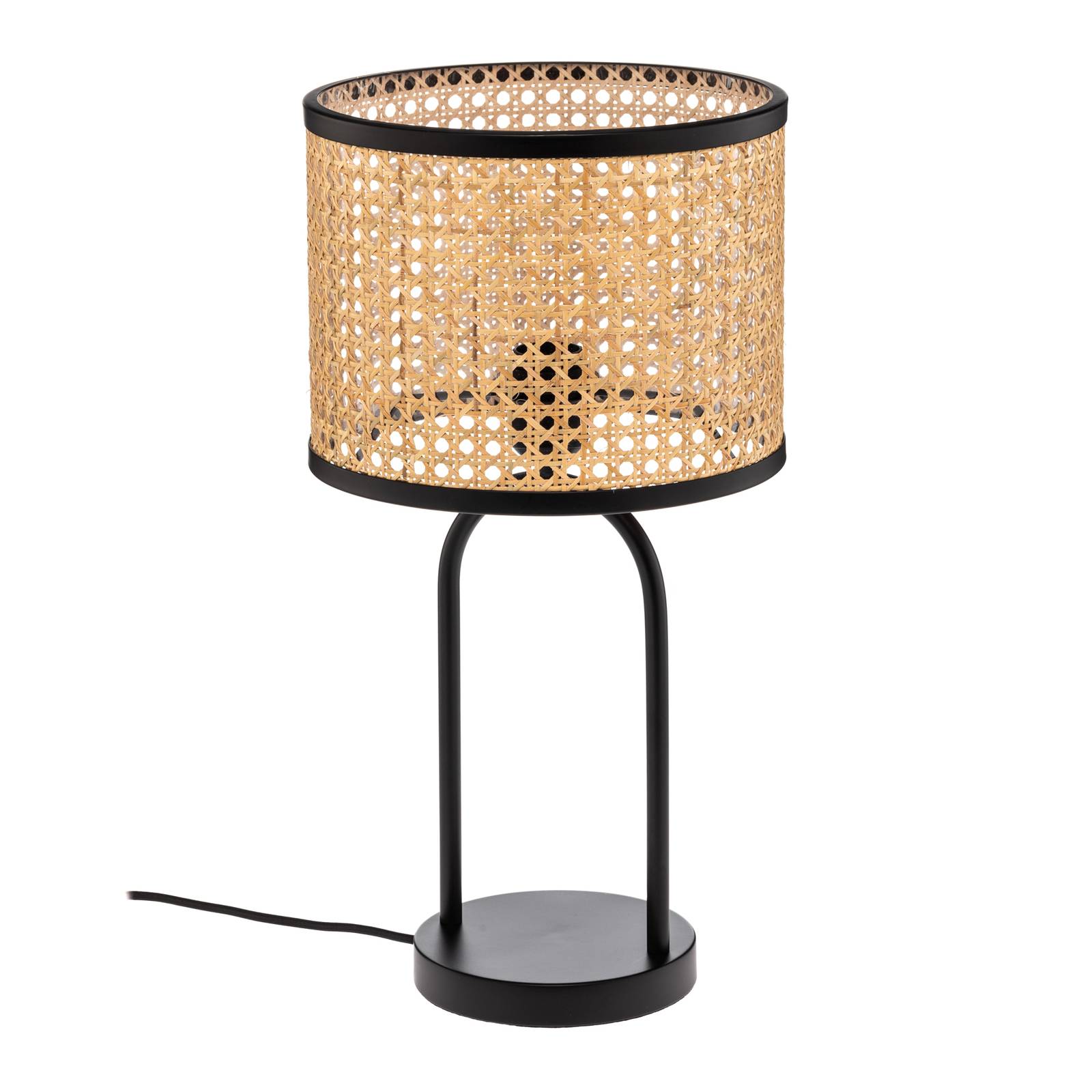 Lampe à poser en bois scandinave, Yaelle, LINDBY