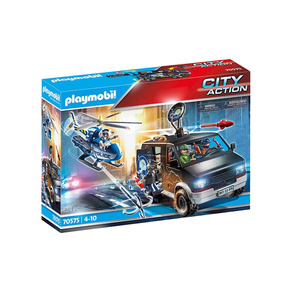 Playmobil City Action - Camion avec conteneur - Playmobil - Achat