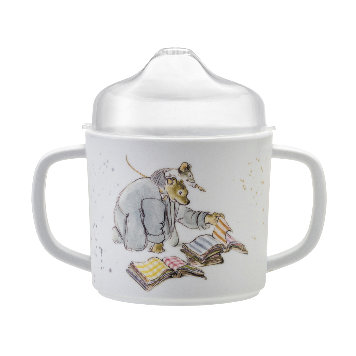 Tasse d'apprentissage antidérapante ERNEST ET CÉLESTINE, PETIT JOUR