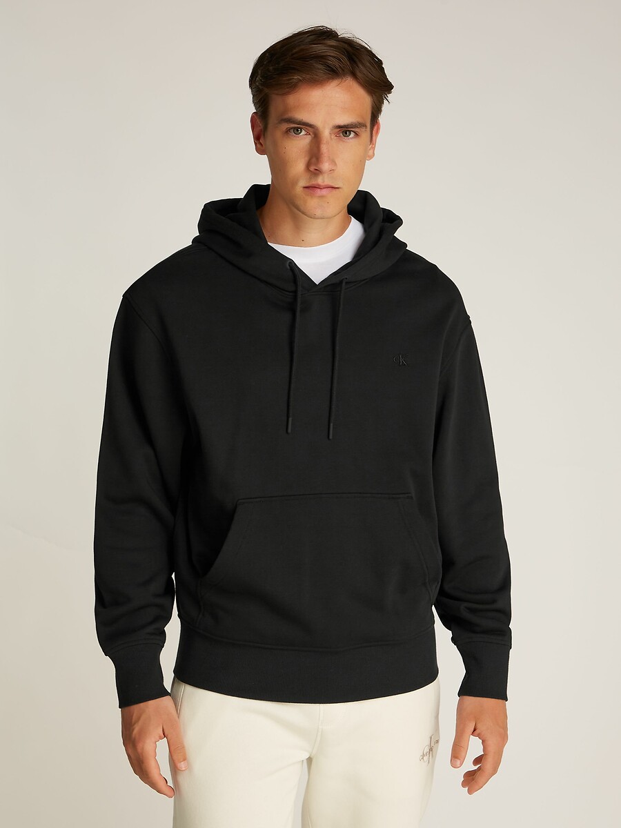 Sweat à capuche monogram logo, CALVIN KLEIN JEANS
