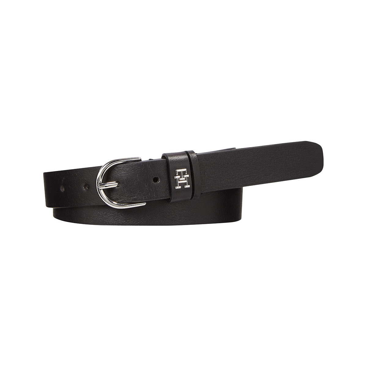 Effortless Leather Slim Belt, Width 2.5cm