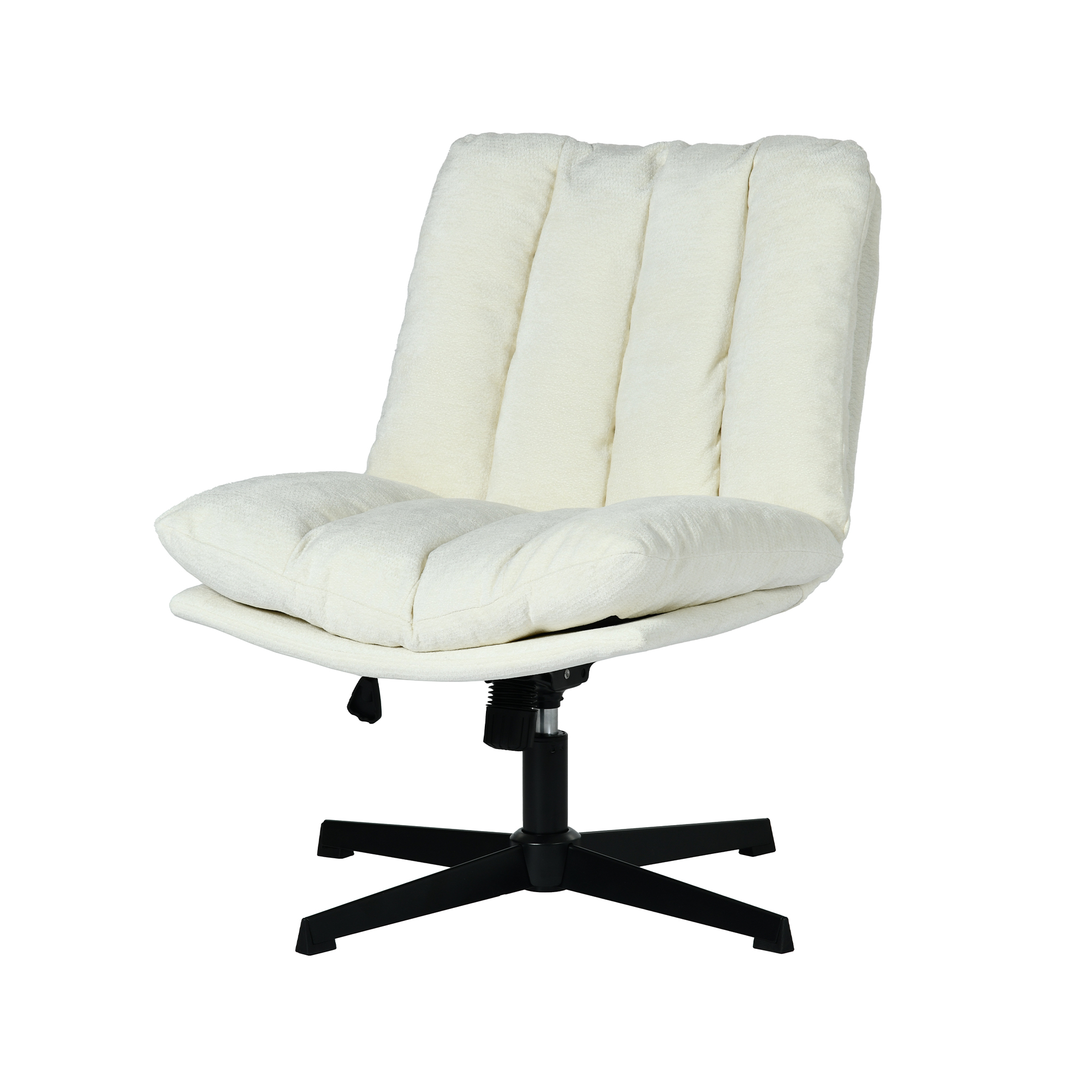 Chaise de bureau réglable et rotatif en chenille, CONFODO, MEUBLES COSY