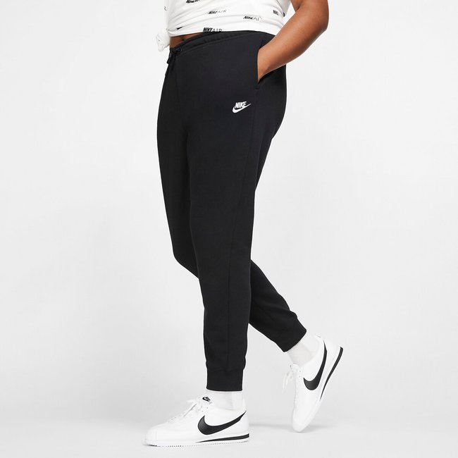 Cotton mix joggers, black, Nike | La Redoute