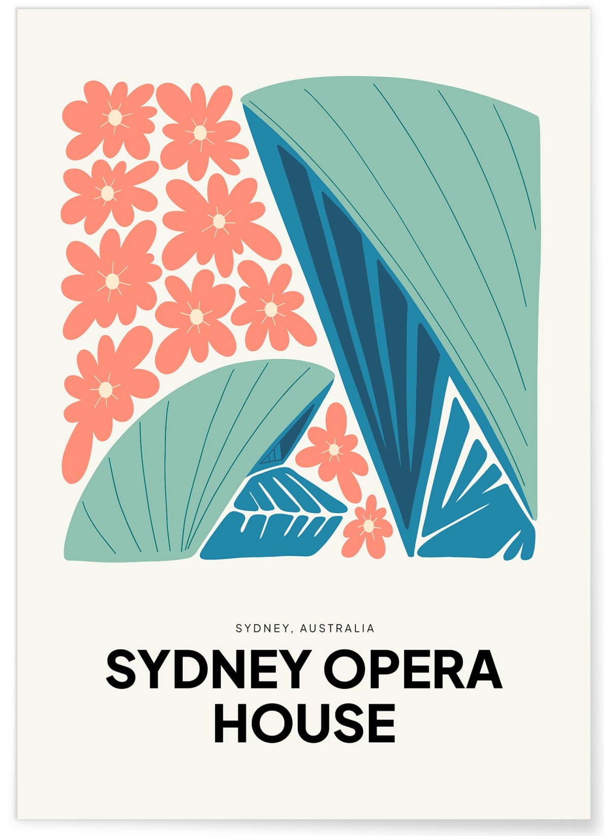 Affiche Sydney Opéra, L'AFFICHERIE