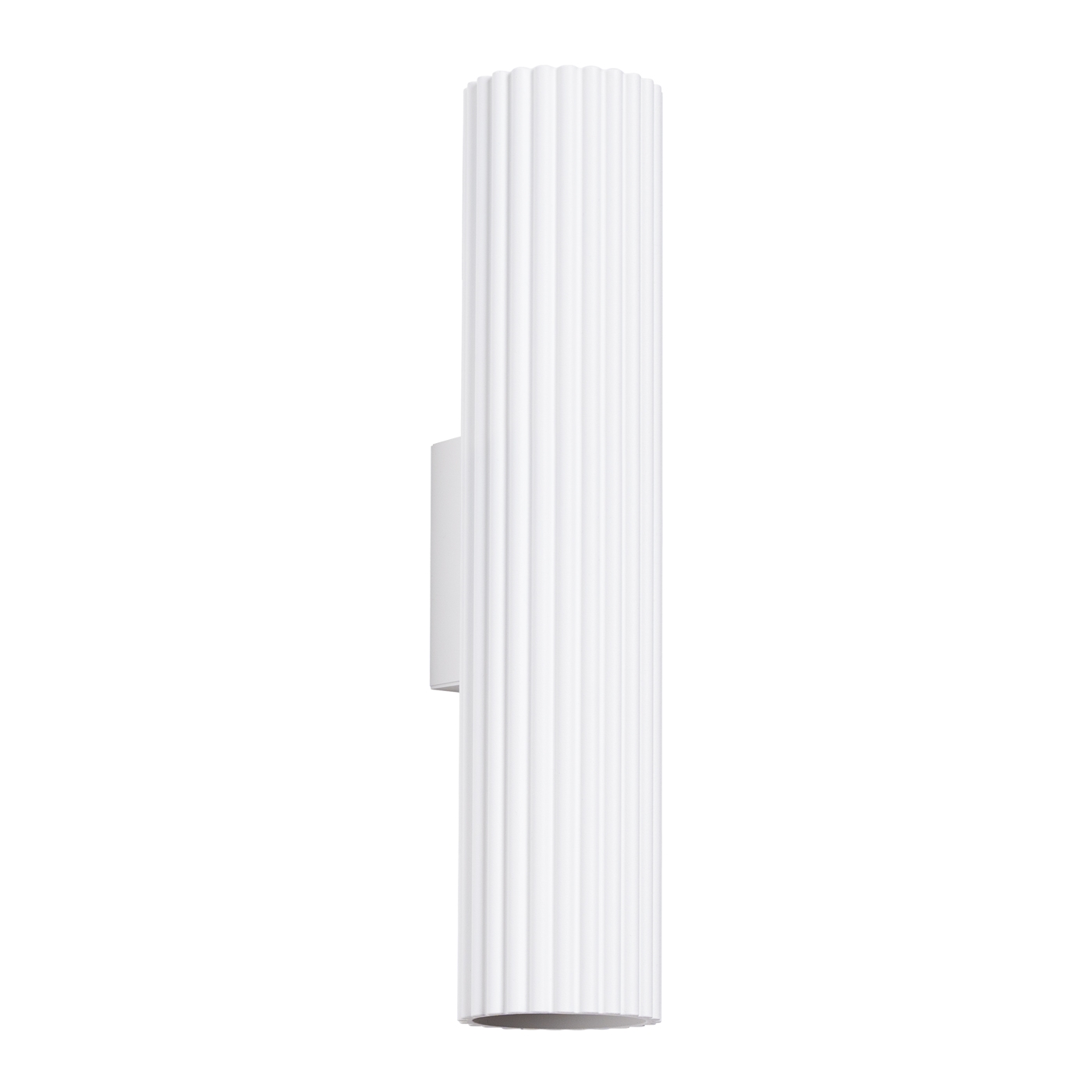 Applique Aluminium Blanc GU10 2 Karbon 30, EDEN