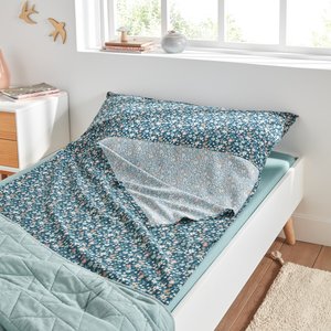 Jane Floral 100% Washed Cotton Sleeping Bag Liner LA REDOUTE INTERIEURS image
