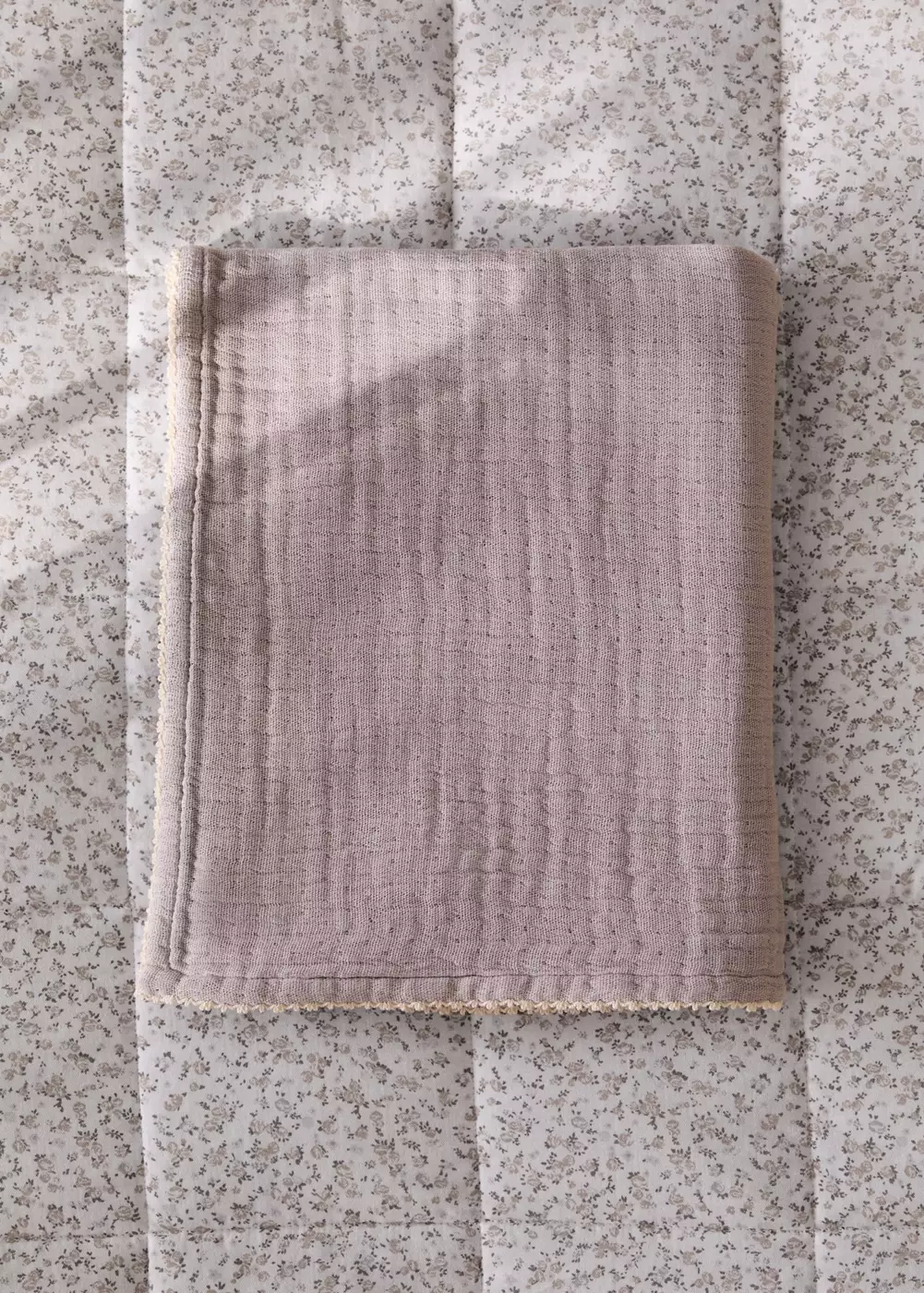 Couverture enfant finitions contrastées, MANGO HOME