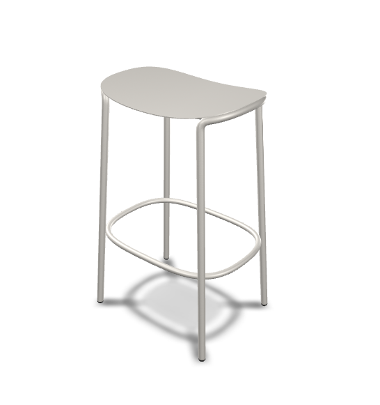 Tabouret design en métal, TRICK, SCAB DESIGN