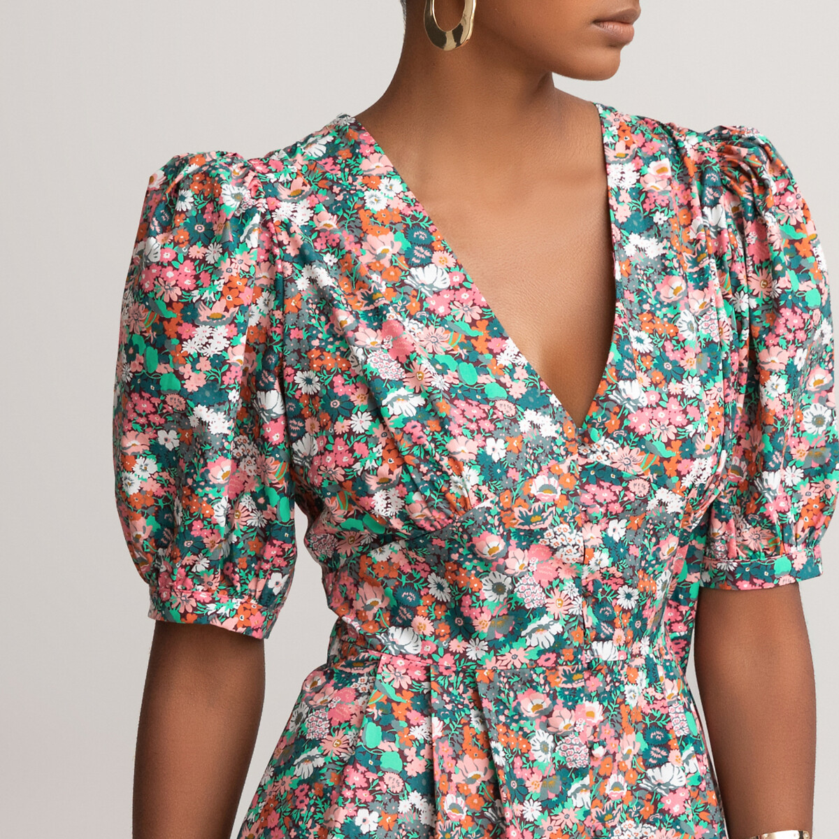 floral midaxi