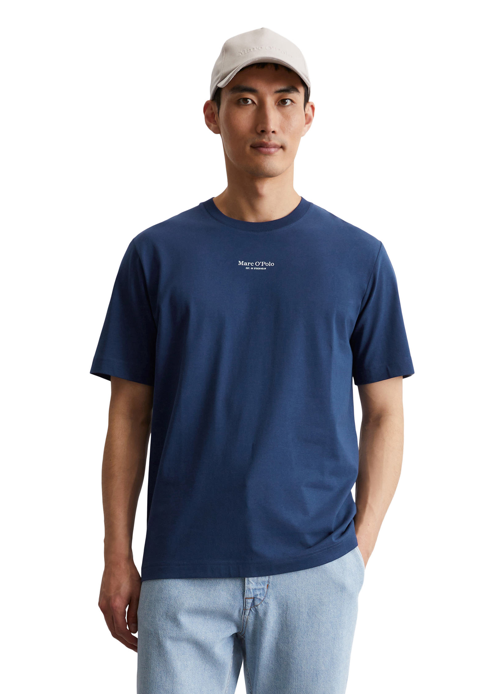 T-shirt regular en pur coton bio, MARC O'POLO