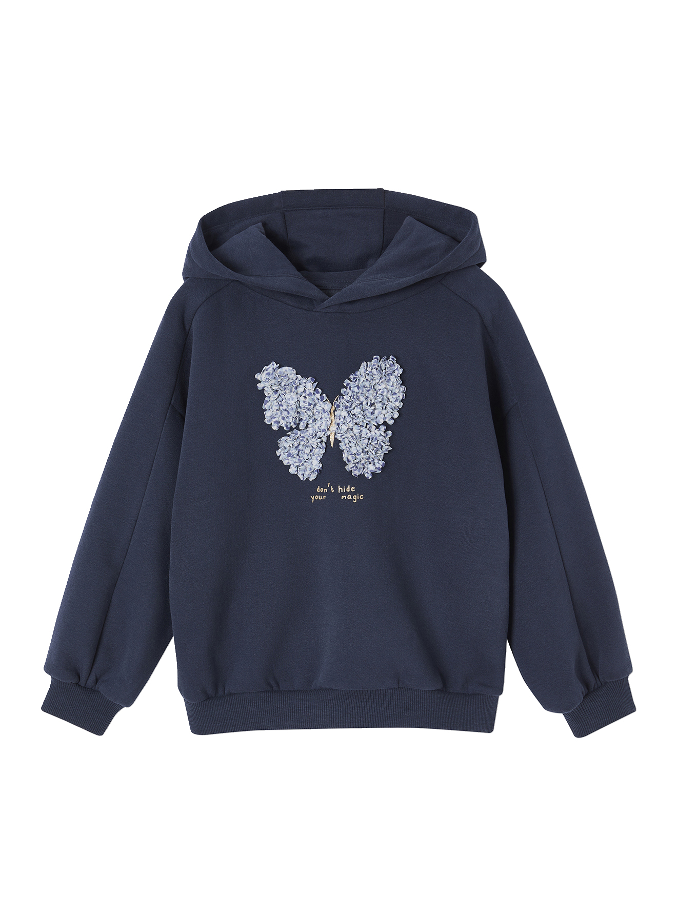 Sweat à capuche motif fantaisie, VERTBAUDET
