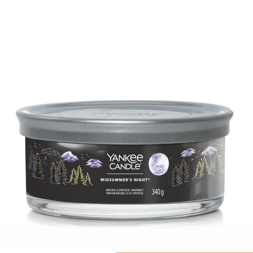 Bougie signature nuit d'été 5 mèches, YANKEE CANDLE