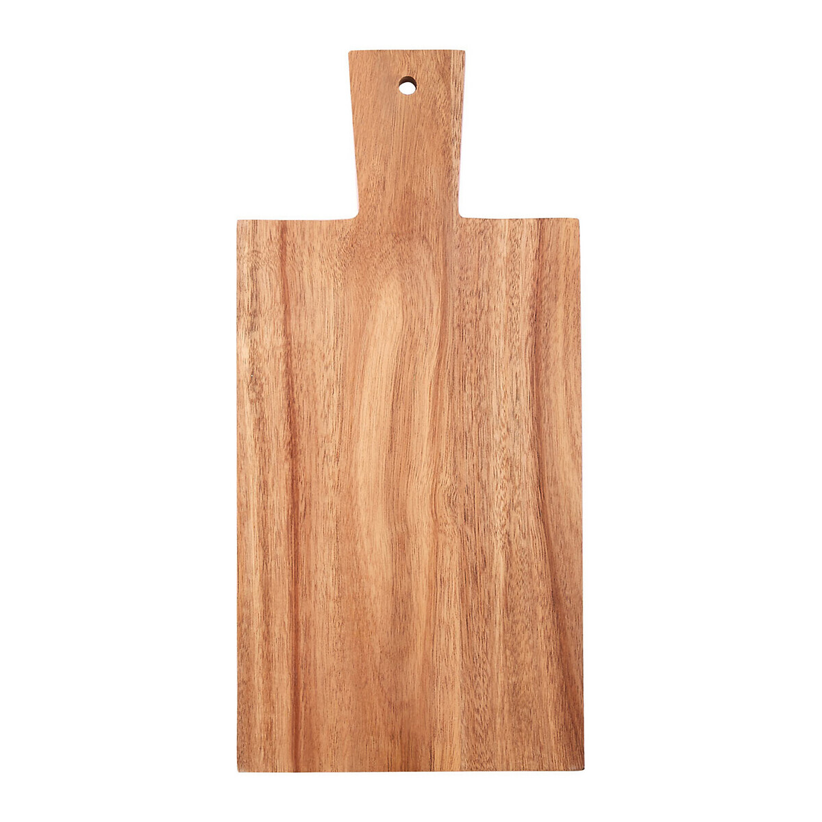 37cm rectangular paddle chopping board with pink edge, brown, So'home ...