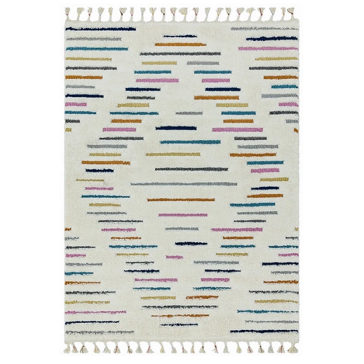Tapis moderne à franges HARMONY, NOVATREND