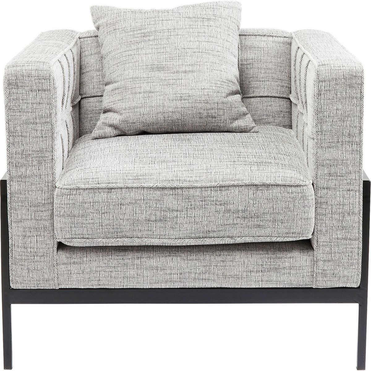 fauteuil loft gris clair