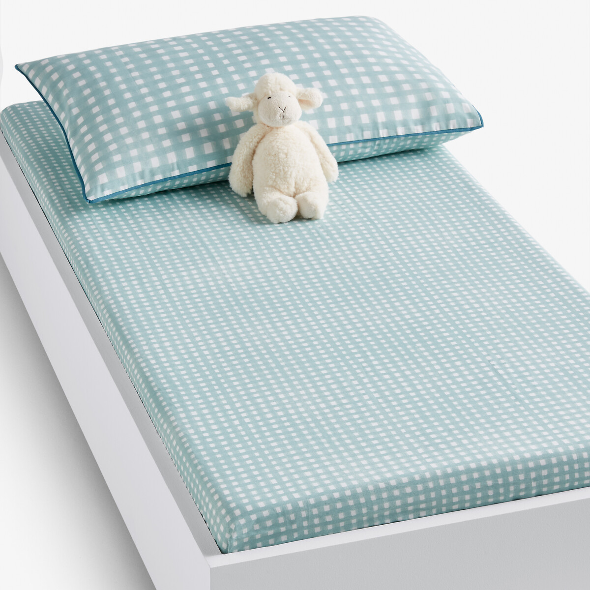 Plain & Printed Cot Bed Fitted Sheet 100% Cotton Soft Jersey 140 x 70 cm 