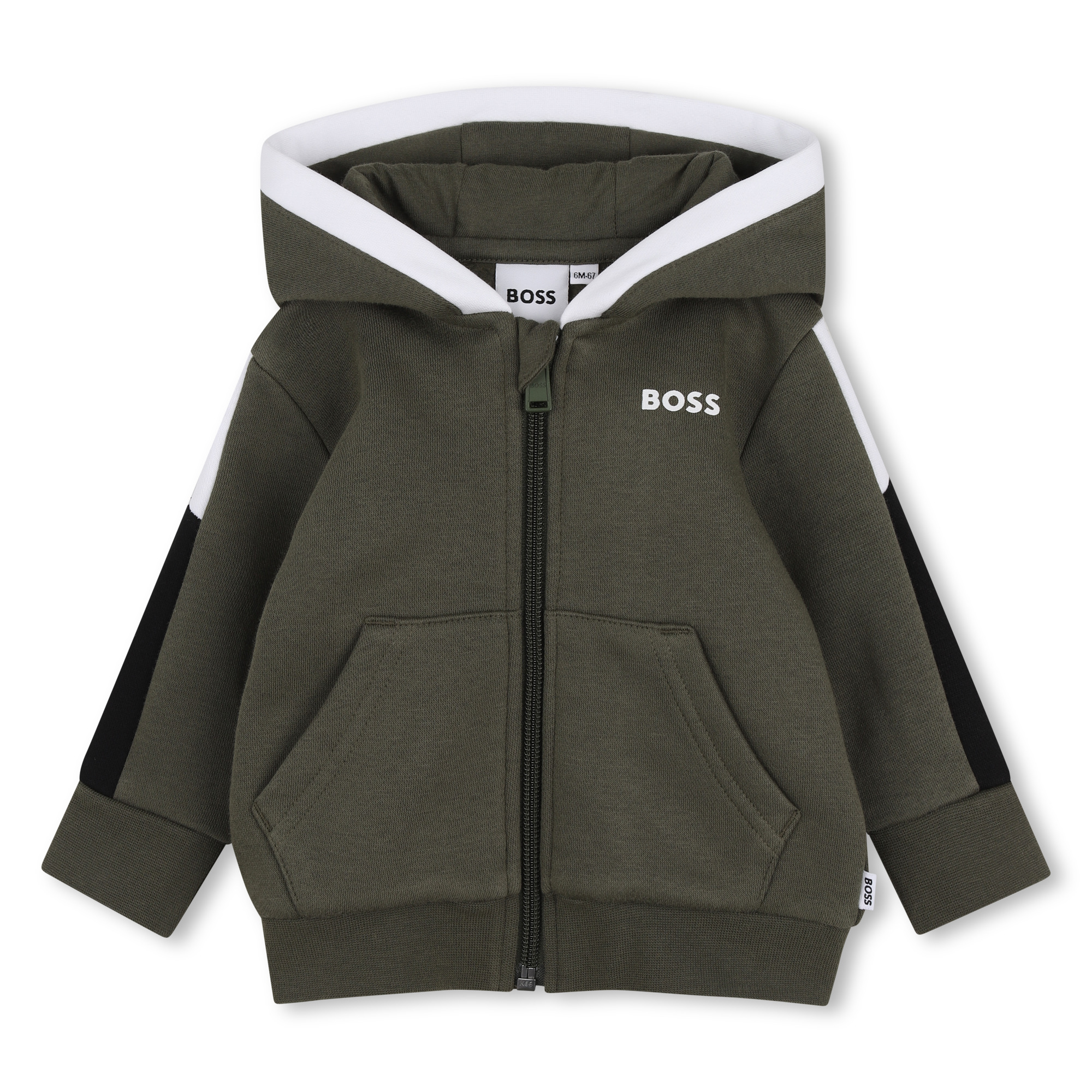 Cardigan à capuche, BOSS KIDSWEAR