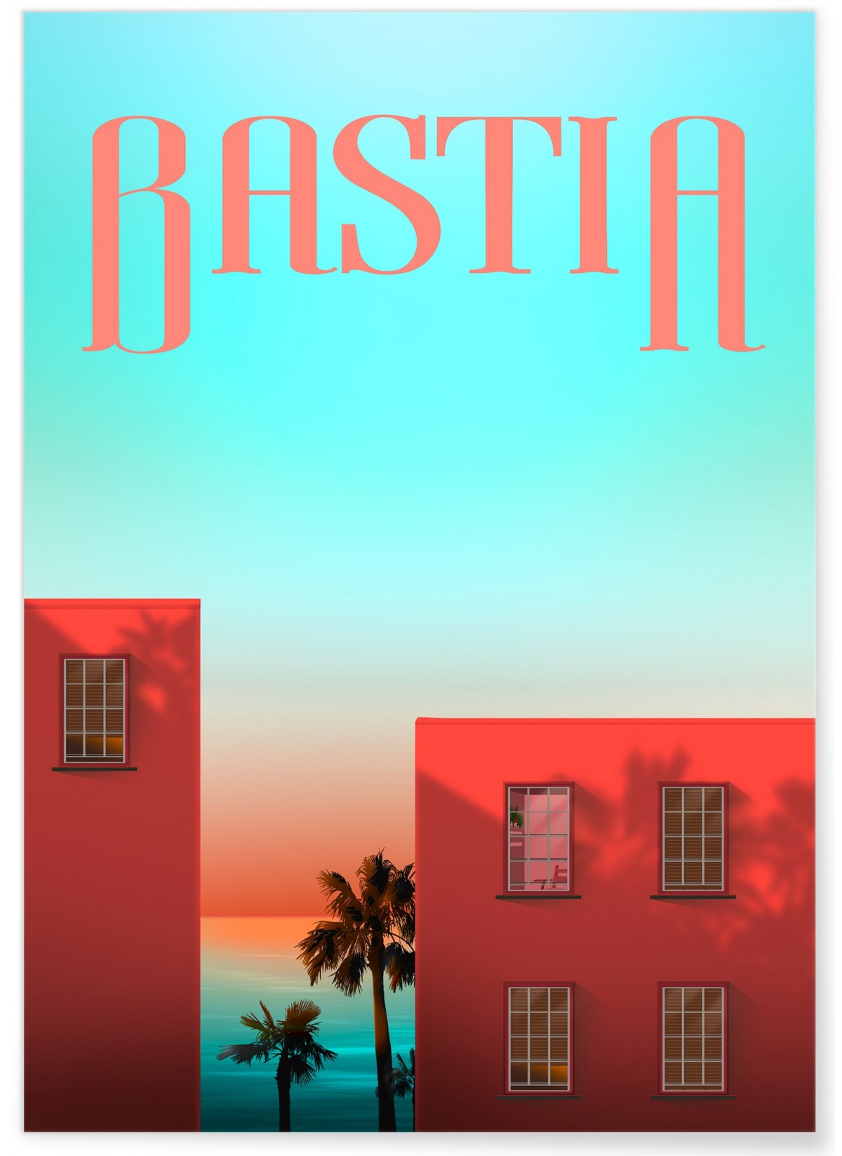 Affiche ville Bastia, L'AFFICHERIE