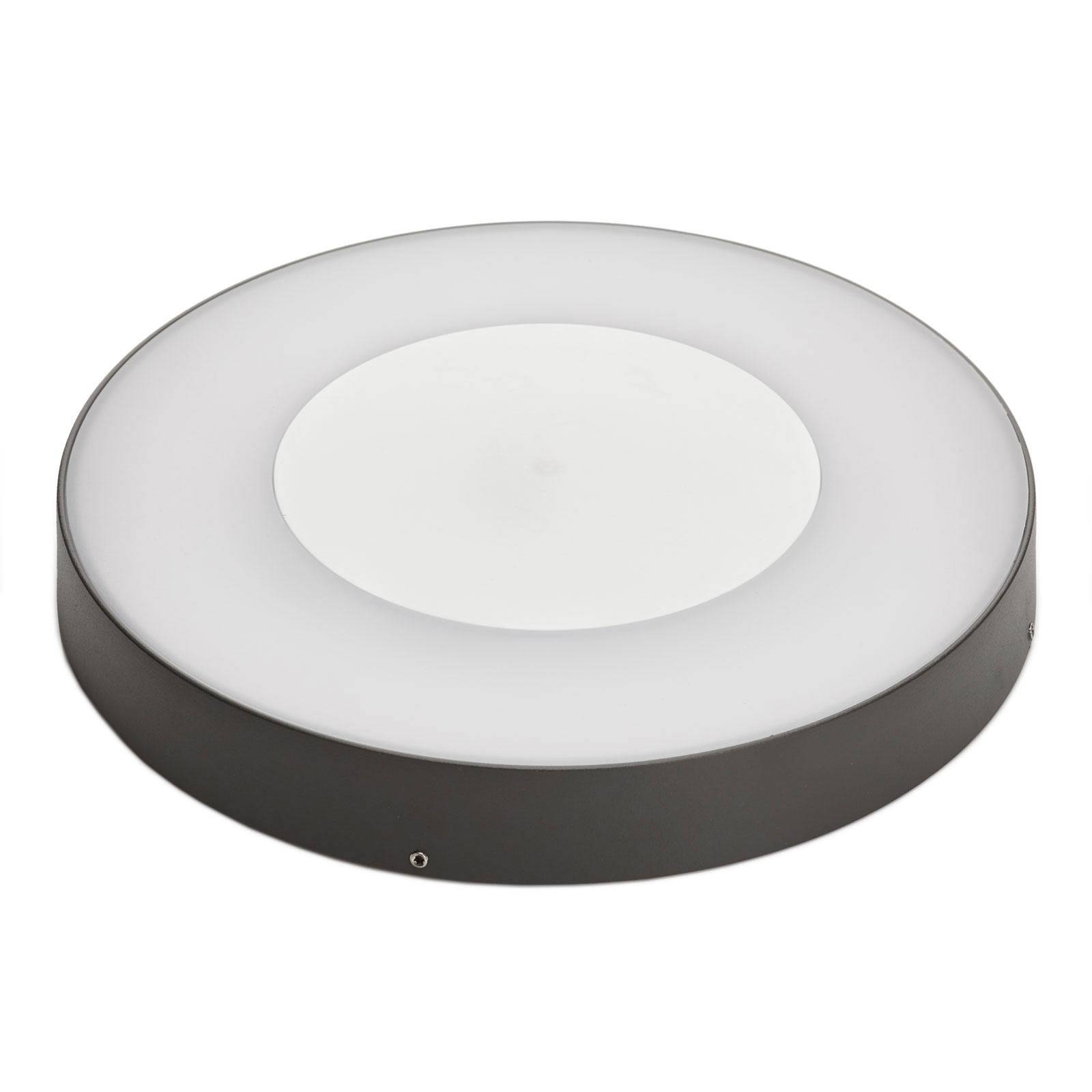 Plafonnier extérieur en aluminium moderneLED, LUCANDE