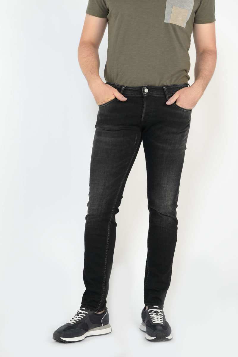 Jeans slim stretch 700/11, longueur 34, LE TEMPS DES CERISES