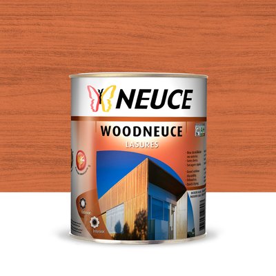 Verniz aquoso Woodneuce acetinado teka (750ml), NEUCE NEUCE