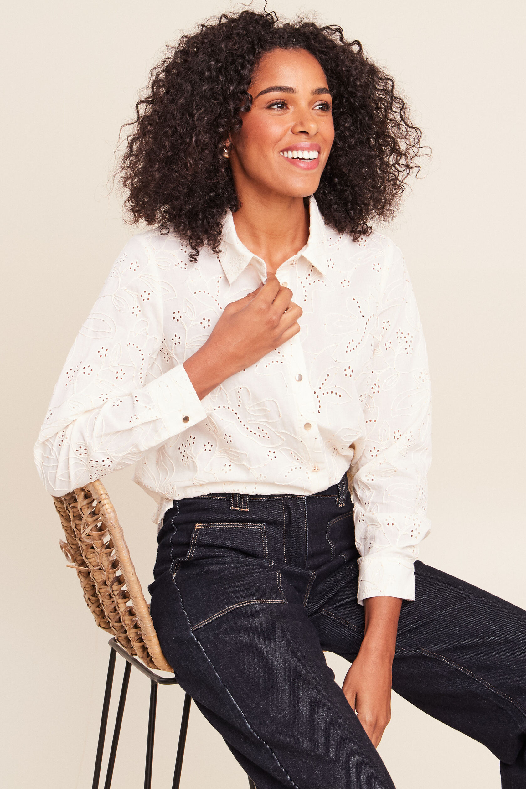 Chemise droite manches longues, BREAL