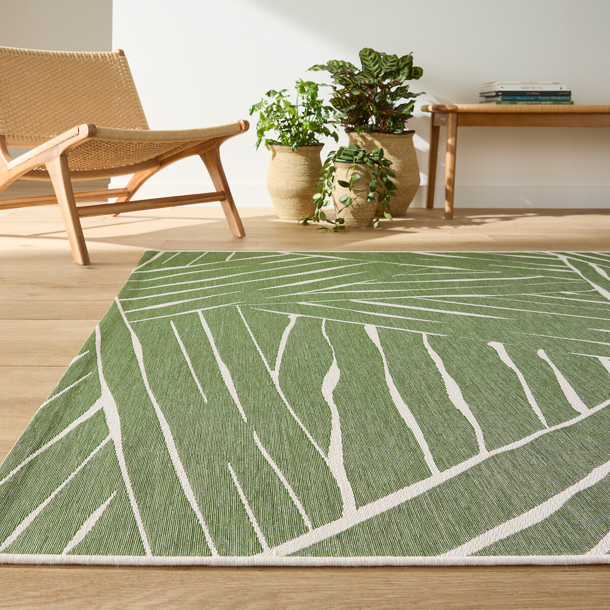 Tapis tissé plat intérieur et extérieur, Mokoa