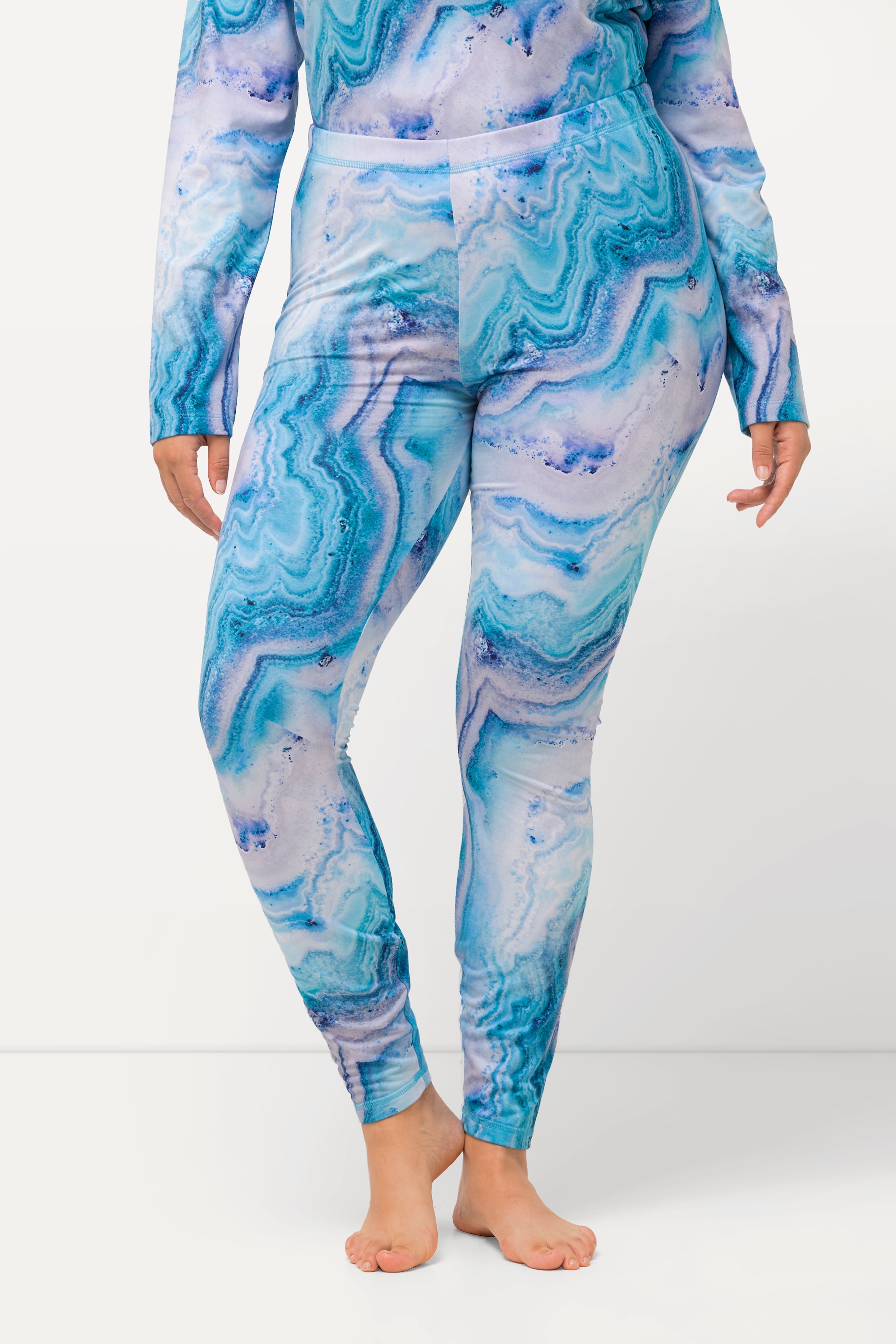 Legging technique de ski, imprimé marbre, ULLA POPKEN