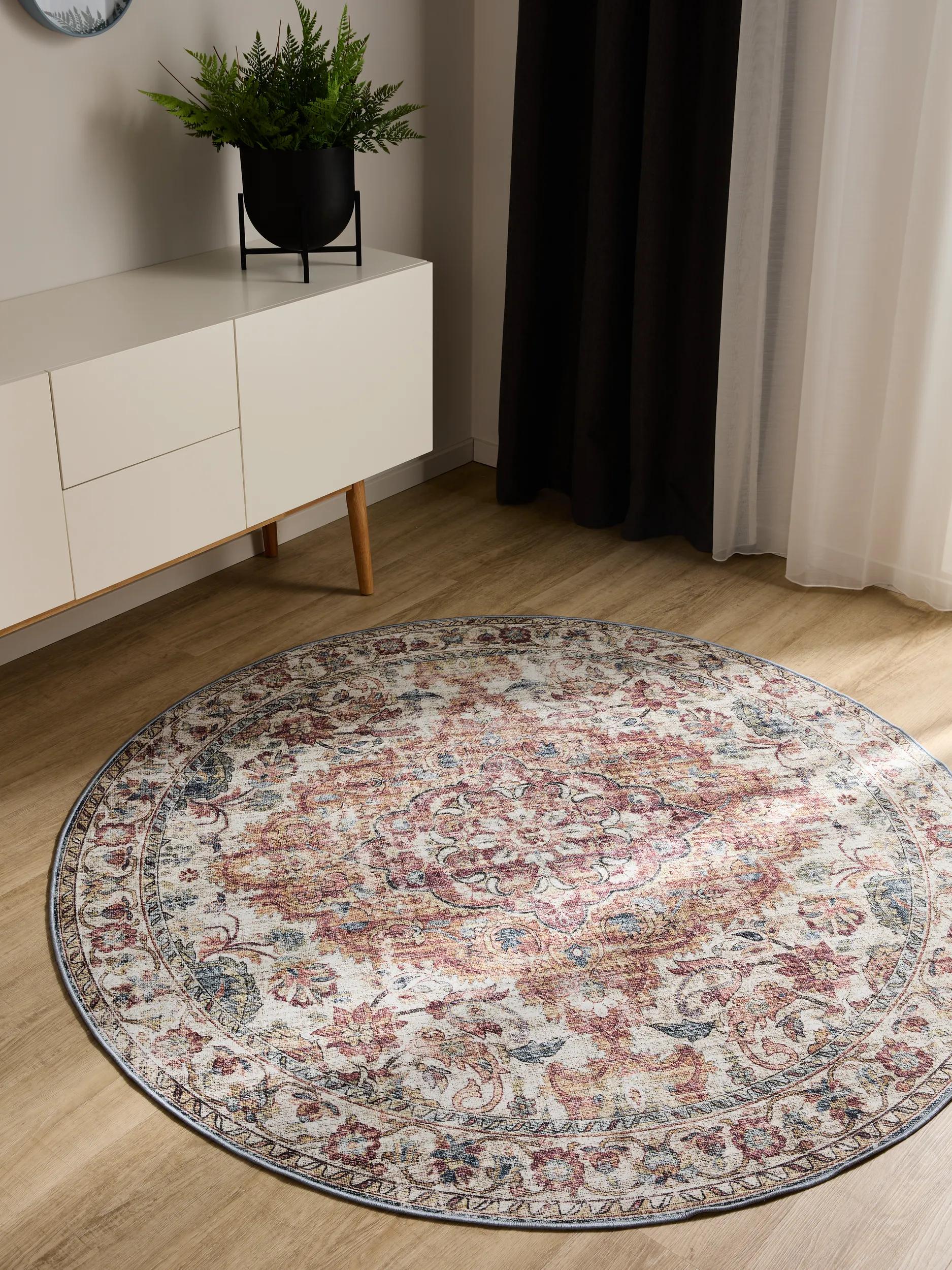 Tapis rond lavables GEORGE, BENUTA