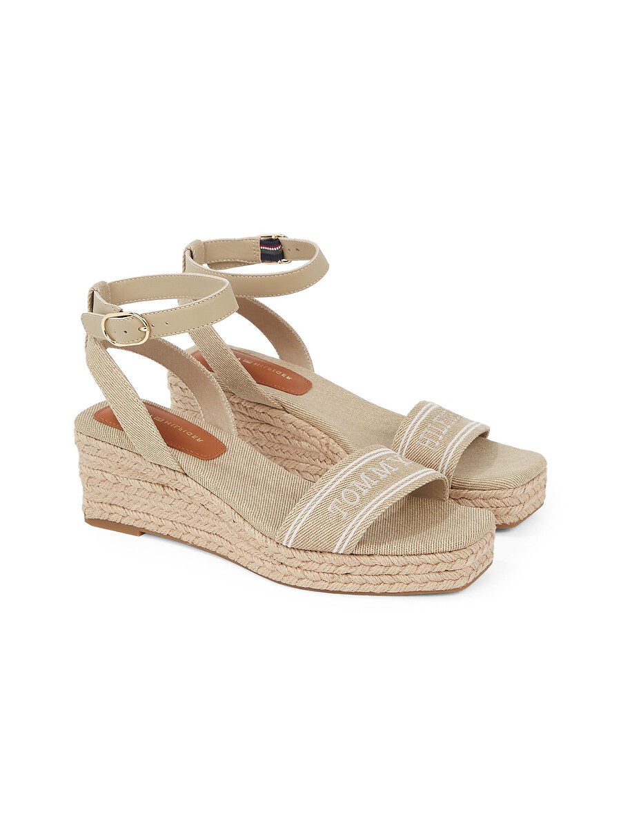 Tommy Hilfiger Sandalias de piel de tacón