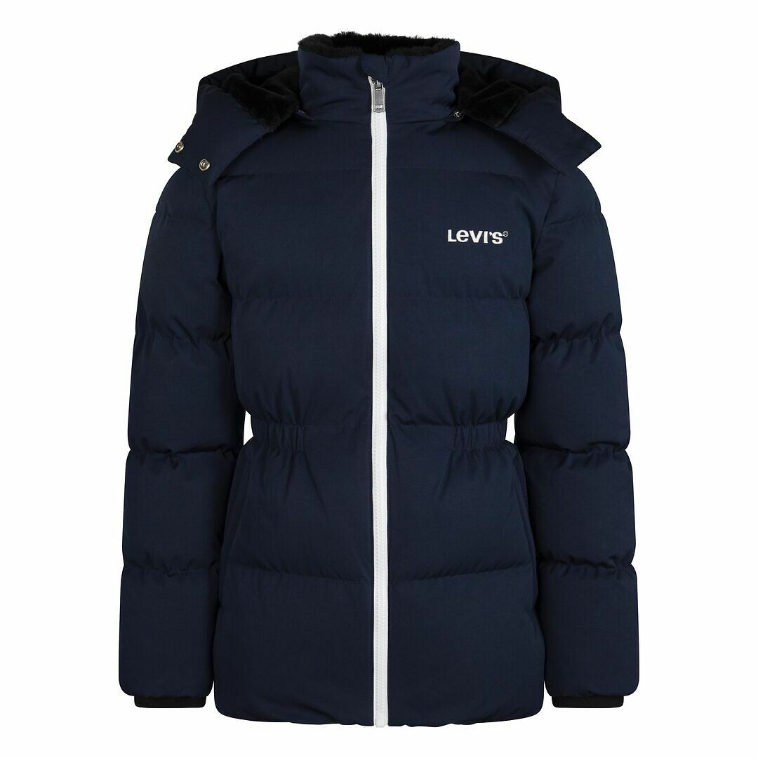 Doudoune a capuche bleu marine Levi s Kids La Redoute